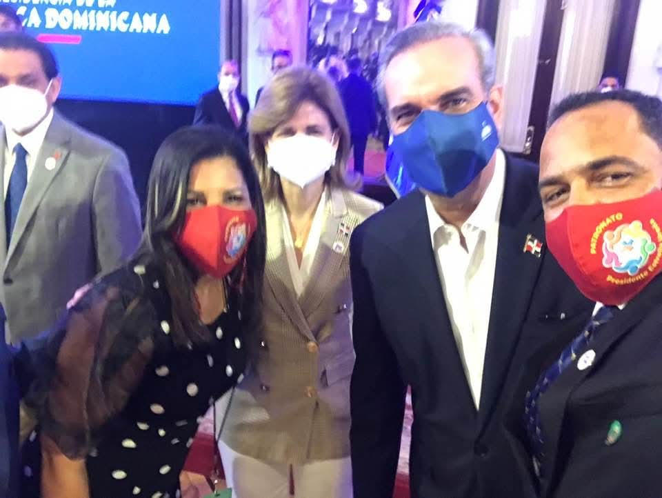 Juramentación de los voluntariados de salud y cultura encabezada por el presidente Luis Abinader Corona