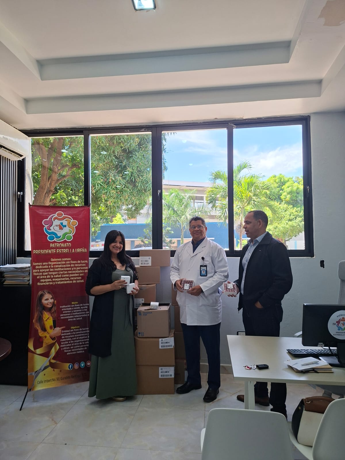 Actividad de apoyo comunitario del Patronato